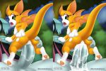  cum cum_in_pussy cum_inside cum_leaking dust dust:_an_elysian_tail dust_(character) female fidget male male/female mammal penetration penis pussy sex size_difference spaca video_games wings 
