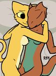  argonian bed couple cuddling feline female hug katia_managan khajiit lesbian mammal nipples nude prequel pussy quill-weave rek rektum scalie sleeping the_elder_scrolls the_elder_scrolls_iv:_oblivion video_games 