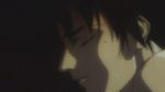  ai_no_kusabi animated animated_gif black_hair blush dark_hair lowres male male_focus riki_the_dark sweat yaoi 
