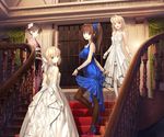  aozaki_aoko arcueid_brunestud artoria_pendragon_(all) blonde_hair company_connection detexted dress fate/stay_night fate_(series) japanese_clothes jpeg_artifacts kara_no_kyoukai kimono koyama_hirokazu mahou_tsukai_no_yoru multiple_girls non-web_source pantyhose ryougi_shiki saber satin satin_clothes satin_dress takeuchi_takashi third-party_edit tsukihime type-moon 