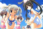  bikini cleavage fixed hontani_kanae ore_to_ichino_no_game_doukoukai_katsudou_nisshi swimsuits 