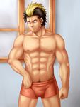  ao_no_exorcist male male_focus muscle solo suguro_ryuji suguro_ryuuji underwear 