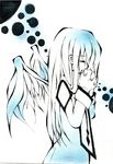  1girl colette_brunel collet_brunel eyes_closed long_hair tales_of_(series) tales_of_symphonia wings 