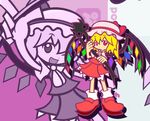  bangs flandre_scarlet parody puyopuyo puyopuyo_fever style_parody touhou wings y&amp;k 