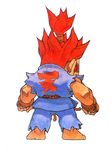  artist_request chibi gouki heaven_(kanji) male_focus solo street_fighter white_background 