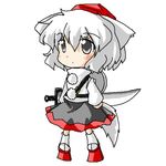  animal_ears chibi hat inubashiri_momiji lowres r_pascal solo tail tokin_hat touhou wolf_ears wolf_tail 