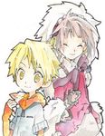  dochibi female girl horiguchi_yukiko lowres original shiromizakana water_color 