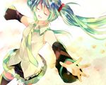  akitsuki_(akiduko) hatsune_miku tie twintails vocaloid 