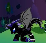  crossbreed cutie_mark dragon equine horn horse hybrid male mammal my_little_pony original_character pony winged_unicorn wings 