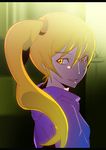  bad_id bad_pixiv_id blonde_hair highres letterboxed long_hair monogatari_(series) nisemonogatari older oshino_shinobu side_ponytail solo teenage yadokugaeru yellow_eyes 