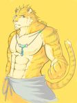  feline lione male mammal muscles solo tiger unknown_artist 