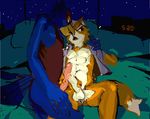  avian canine couple falco_lombardi fox fox_mccloud frottage gay macks male nintendo star_fox video_games 