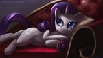  cushion cutie_mark equine eyeshadow fainting_couch female feral friendship_is_magic fur horn horse makeup mammal my_little_pony pony raikoh-illust raikoh14 rarity_(mlp) sofa solo unicorn white_fur 