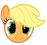  applejack_(mlp) blonde_hair equine esipode female freckles friendship_is_magic green_eyes hair hi_res horse mammal my_little_pony pony solo 