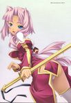  ass baseson breasts cleavage fixme hikage_eiji koihime_musou sonken sword thighhighs 