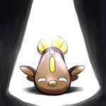  good_frog lowres nintendo no_humans pokemon simple_background spotlight stunfisk 