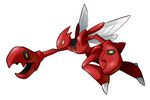  claws good_frog insect nintendo no_humans pokemon scizor simple_background wing wings 