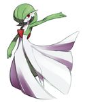  background gardevoir good_frog green_hair nintendo no_humans pokemon red_eyes simple simple_background 