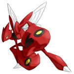  claws good_frog insect nintendo no_humans pokemon scizor simple_background wings 