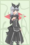  coopa druaga_no_tou gothic_lolita grey_eyes hinagi_hiyaya lolita_fashion silver_hair solo 