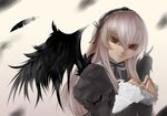  bad_id bad_pixiv_id feathers long_hair maruki_(nanana) rozen_maiden solo suigintou wings 