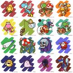  baby_mario bubble bug butterfly cigarette crazee_dayzee dinosaur enu_(spinal) everyone ghost grim_leecher gusty highres insect kaboomba koopa_paratroopa koopa_troopa lakitu lantern_ghost mario_(series) naval_piranha no_humans piranha_plant poochy_(yoshi's_island) shoes shy_guy sluggy_the_unshaven spikes super_mario_bros. super_mario_world_2:_yoshi's_island toady wings yoshi 