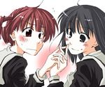  ako_(so_crazy!?) bangs blush holding_hands maria-sama_ga_miteru matsudaira_touko multiple_girls nijou_noriko 