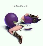  eggplant food highres kid_icarus legs nintendo no_humans pit_(kid_icarus) retoroot vegetable 