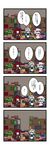  4koma bat_wings blue_hair book braid chibi comic dora_ita grey_hair head_wings highres izayoi_sakuya koakuma long_hair multiple_girls red_hair remilia_scarlet short_hair touhou translated twin_braids wings 