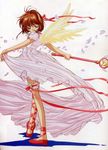  card_captor_sakura clamp dress kinomoto_sakura wings 