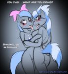  anthro anthrofied breasts butt cloud_chaser_(mlp) equine female flitter_(mlp) friendship_is_magic horse incest jrvanesbroek kissing lesbian mammal my_little_pony nipples nude pegasus pony sibling siblings sisters tongue twincest twins wings 