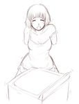  amputee breasts cleavage katawa_shoujo kekekeke masturbation open_mouth orgasm sketch tezuka_rin washing_machine 