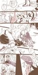  adjusting_panties ahoge ass bare_shoulders blood boots breasts coat comic detached_sleeves dress elise_lutus elize_lutus gloves hair_ornament jude_mathis leia_roland leia_rolando milla_maxwell panties pants shoes skirt tales_of_(series) tales_of_xillia teepo_(tales) tippo underwear upskirt writing 