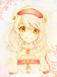  1girl alice_(tales) alice_(tales_of_symphonia_kor) blonde_hair hat short_hair smile tales_of_(series) tales_of_symphonia tales_of_symphonia_knight_of_ratatosk yellow_eyes 