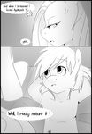  comic dialog english_text equine female friendship_is_magic horse imalou lesbian mammal monochrome my_little_pony pegasus pinkamena_(mlp) pinkie_pie_(mlp) pony rainbow_dash_(mlp) text wings 