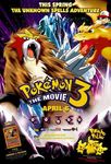  1boy charizard child entei game_freak nintendo official_art pichu pikachu pokemon poster satoshi_(pokemon) unown 