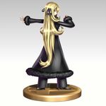  1girl blonde_hair gonzarez pokemon shirona_(pokemon) super_smash_bros. trophy 