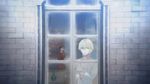  blonde_hair crossed_arms derivative_work fate/zero fate_(series) from_outside gilgamesh jewelry looking_out_window male_focus multiple_boys necklace parody red_eyes rinoko_otoge toosaka_tokiomi window 