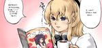  blind blonde_hair blue_eyes braille breasts colorized condom condom_in_mouth cup empty_eyes english gebyy-terar ikezawa_hanako katawa_shoujo long_hair magazine medium_breasts mouth_hold nipples o_o ponytail pornography satou_lilly sidelocks solo steam teacup tezuka_rin translated 