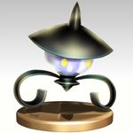  lampent no_humans pokemon super_smash_bros. trophy 