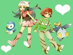  blue_eyes blue_hair dawn hikari_(pokemon) kengo_(pokemon) kenny_(pokemon) pokemon 