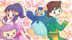  blue_eyes blue_hair dawn hikari_(pokemon) kengo_(pokemon) kenny_(pokemon) pokemon 