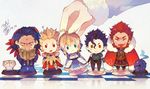  4boys :&lt; ahoge artoria_pendragon_(all) assassin_(fate/zero) berserker_(fate/zero) board_game book cape caster_(fate/zero) chess chess_piece chessboard fate/zero fate_(series) gilgamesh helmet irisviel_von_einzbern lancer_(fate/zero) mask minatsume multiple_boys rider_(fate/zero) saber 