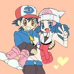  child couple hikari_(pokemon) love lowres pokemon pokemon_(anime) satoshi_(pokemon) 