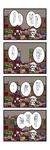  4koma bat_wings book chibi comic dora_ita hat head_wings highres koakuma lavender_hair long_hair multiple_girls red_hair remilia_scarlet short_hair touhou translated wings 