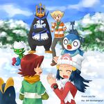  blue_eyes blue_hair dawn hikari_(pokemon) jun_(pokemon) kengo_(pokemon) kenny_(pokemon) pokemon pokemon\r\n\r\njun_(pokemon) pokemon_(anime) 