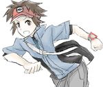  1boy brown_eyes brown_hair hat kyouhei_(pokemon) pants pokemon pokemon_(game) pokemon_bw2 