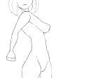  animated animated_gif bounce breasts self_upload sexy shy sketch 