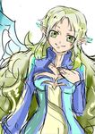  1girl breasts green_eyes green_hair muse_(tales_of_xillia) muzet_(tales) pointy_ears smile tales_of_(series) tales_of_xillia 