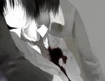  bad_id bad_pixiv_id blood nagumo_kuu necktie solo the_sky_crawlers uniform 